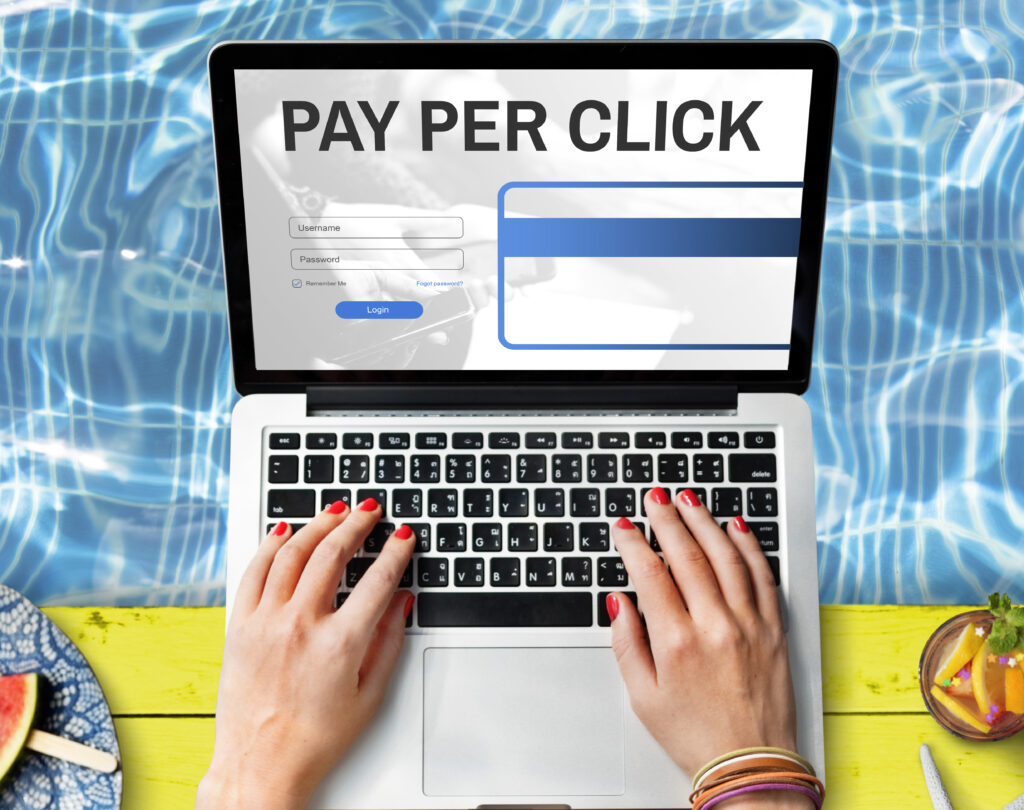 Pay-per-click digital advertising increasing leads for small business marketing